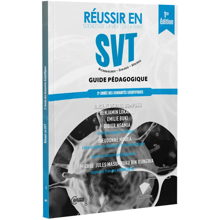 Couverture de Réussir en SVT - 2ème Année Hum (Guide pédagogique)