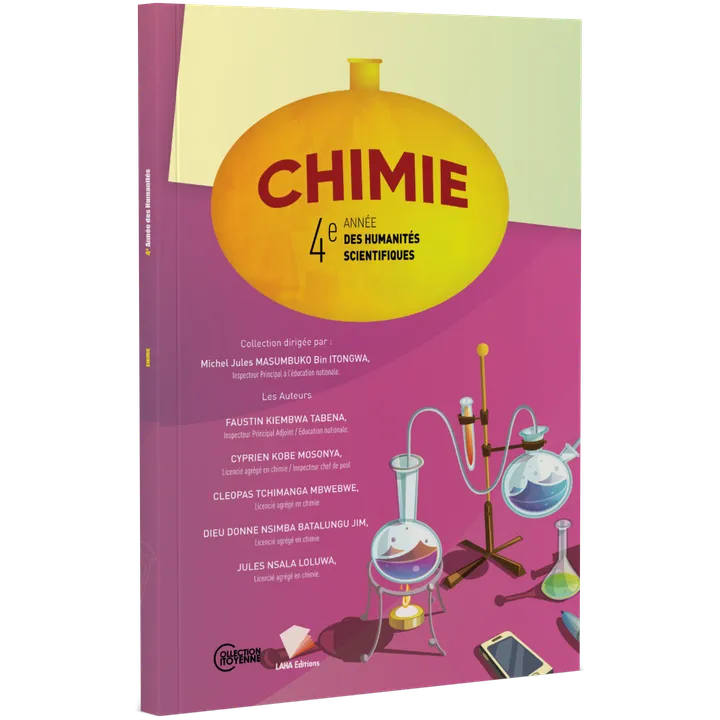 Couverture de Chimie - 4ème Année Hum (Manuel)