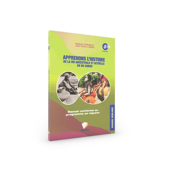 Couverture de  Apprenons l'Histoire - 4ème Primaire