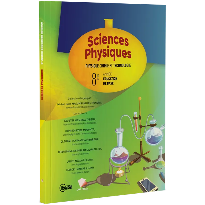 Couverture de Chimie - 8ème Année EB (Manuel)