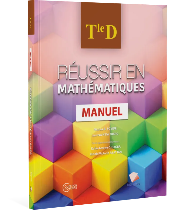 Couverture de Réussir en Mathématiques - Tle D (Manuel)