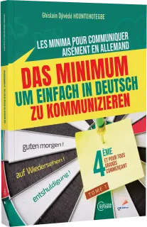 Couverture de Das Minimum um einfach in Deutsch zu kommunizieren - 4ème (Tome 1)