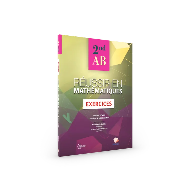 Couverture de Réussir en Mathématiques - 2nde AB (Exercices)