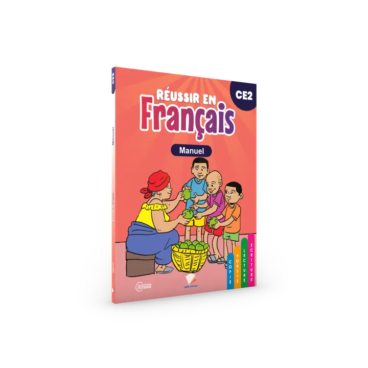 Couverture de Réussir en Français - CE2 (Manuel)