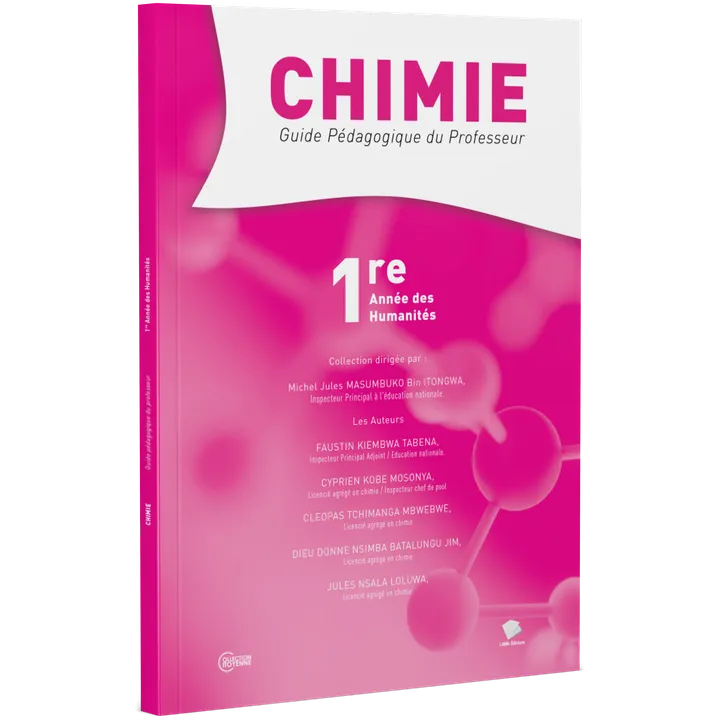 Couverture de Chimie - 1ère Année Hum (Guide pédagogique du professeur)