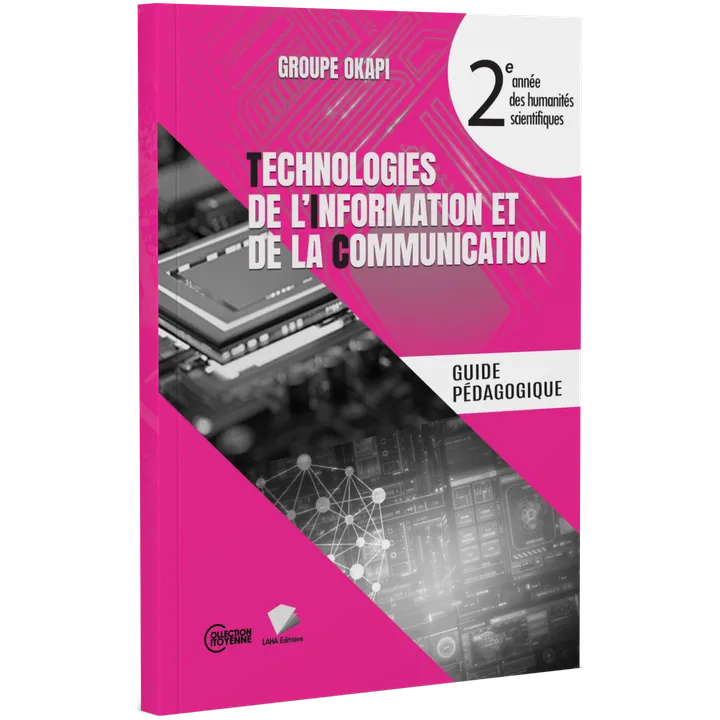 Couverture de  TIC et Technologie - 2ème Année Hum (Guide pédagogique)