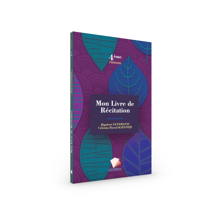 Couverture de Mon livre de Récitation - 4ème Primaire