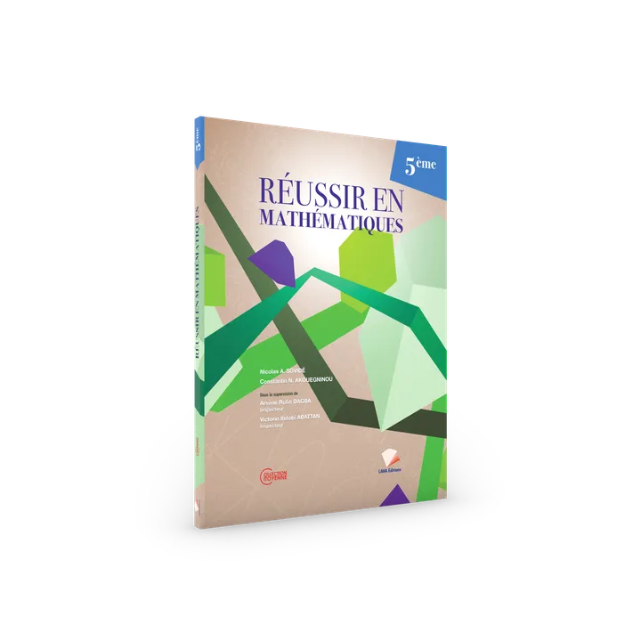 Couverture de Réussir en Mathématiques - 5ème (Manuel)