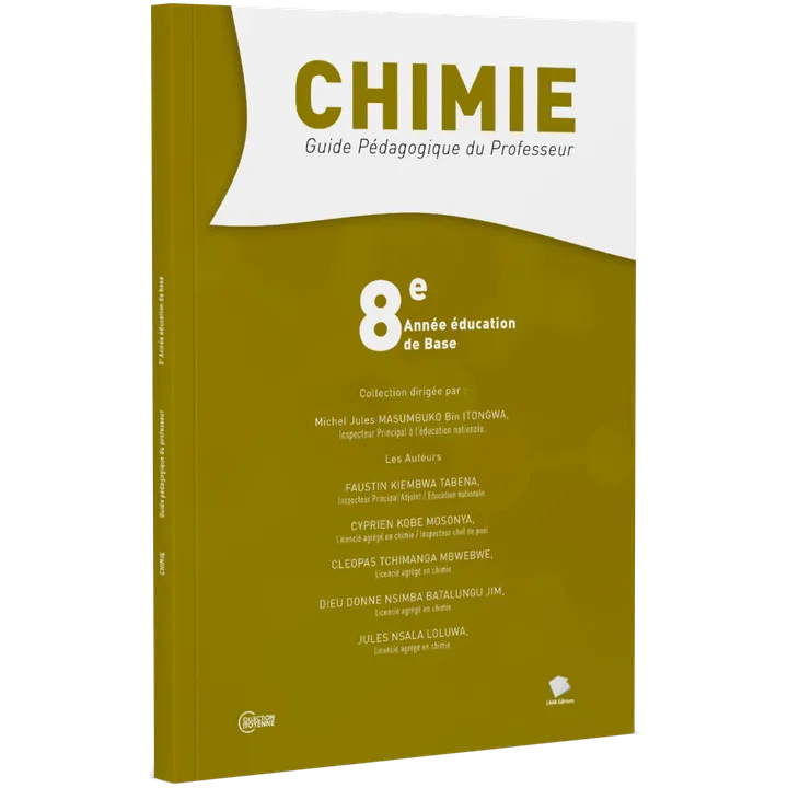 Couverture de Chimie - 8ème Année EB (Guide pédagogique du professeur)