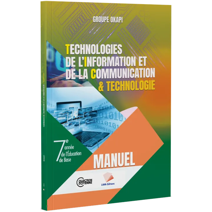 Couverture de TIC et Technologie - 7ème Année EB (Manuel)