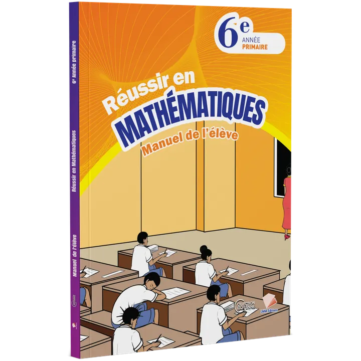 Couverture de Réussir en Mathématiques - 6ème Primaire