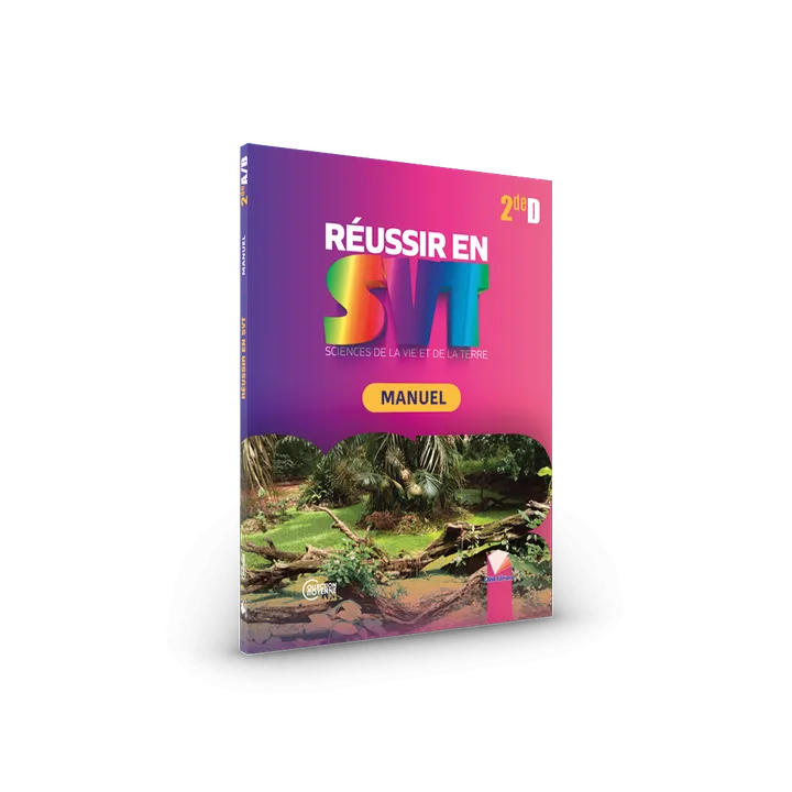 Couverture de Réussir en SVT - 2nde D (Manuel)