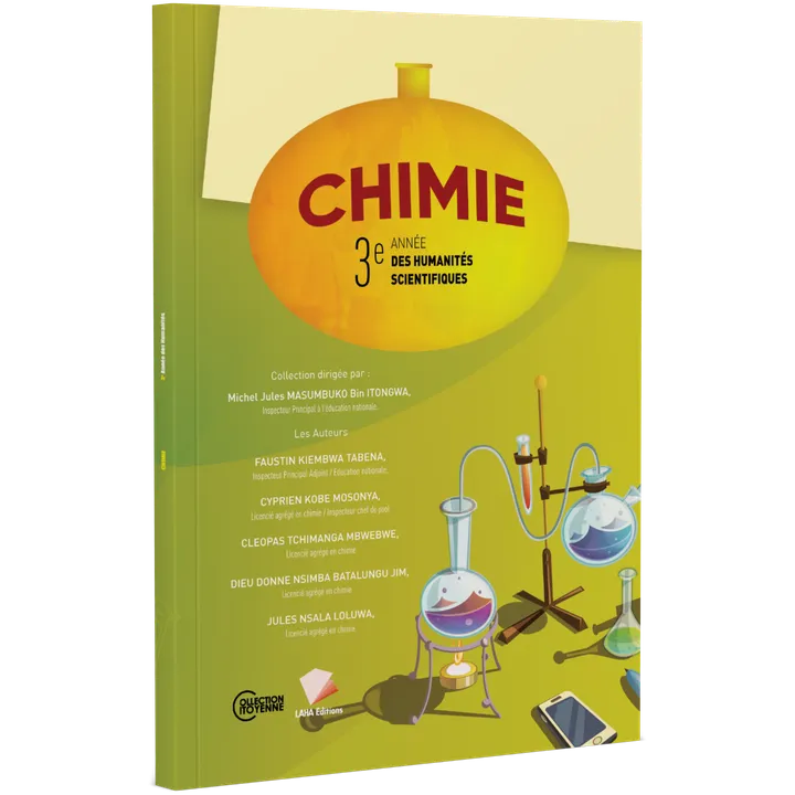 Couverture de Chimie - 3ème Année Hum (Manuel)