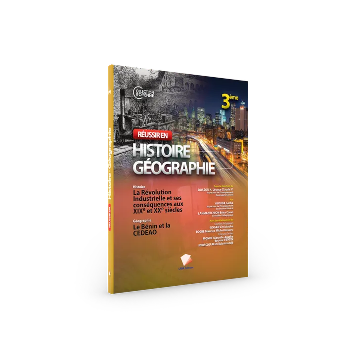 Couverture de Réussir en Histoire-Géographie - 3ème